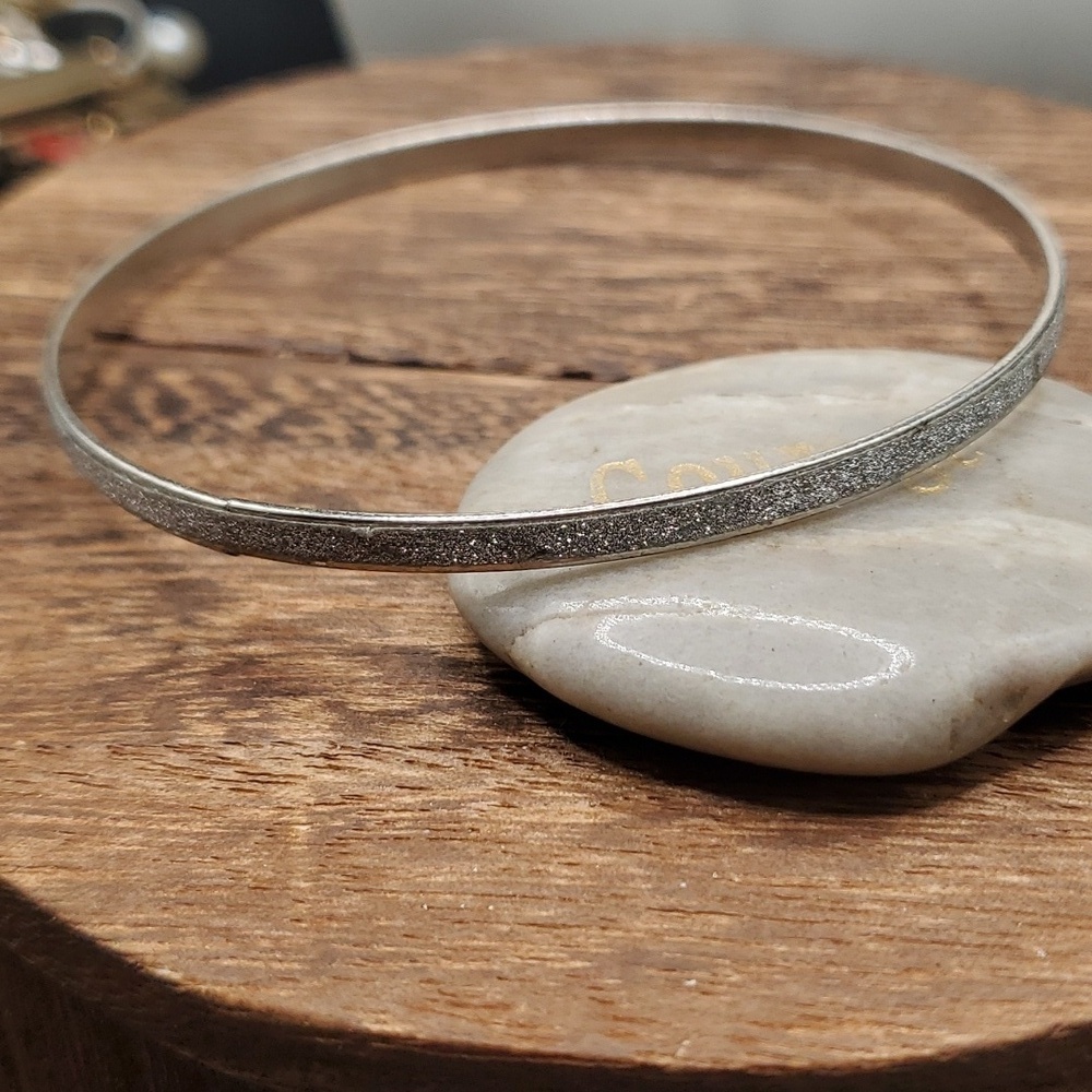 B2936 glitter silver tone sparkle bracelet‎